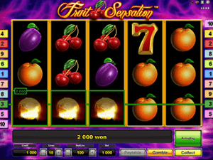 Fruit Sensation в казино онлайн