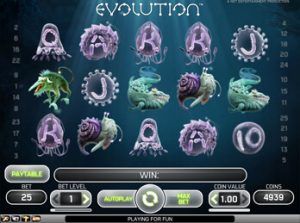 Играть бесплатно в Evolution - игровые автоматы онлайн!