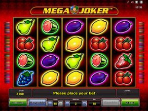 Автомат без СМС Mega Joker в казино онлайн