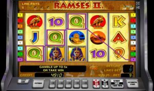 Игровой автомат онлайн Ramses II: новые игры без СМС